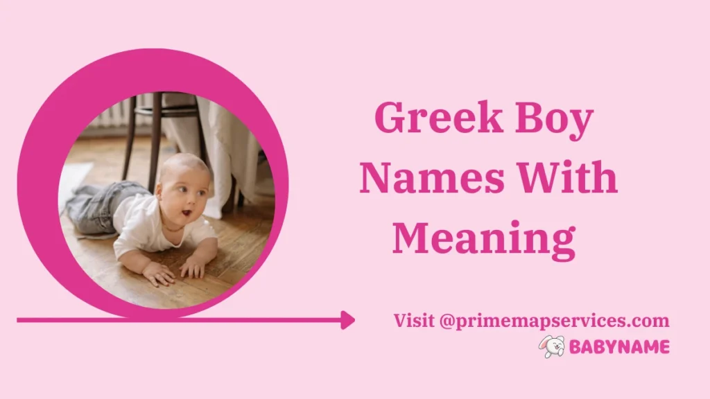 Greek Names For Boy